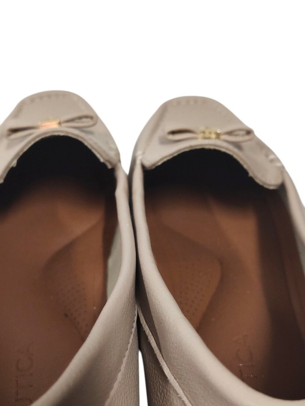 Nautica "Remi" Tan Bow Accent Loafers | Women's Size 7.5 - Picture 7 of 12